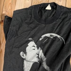 John Lennon and Yoko Ono Double Fantasy Album Promo T-Shirt